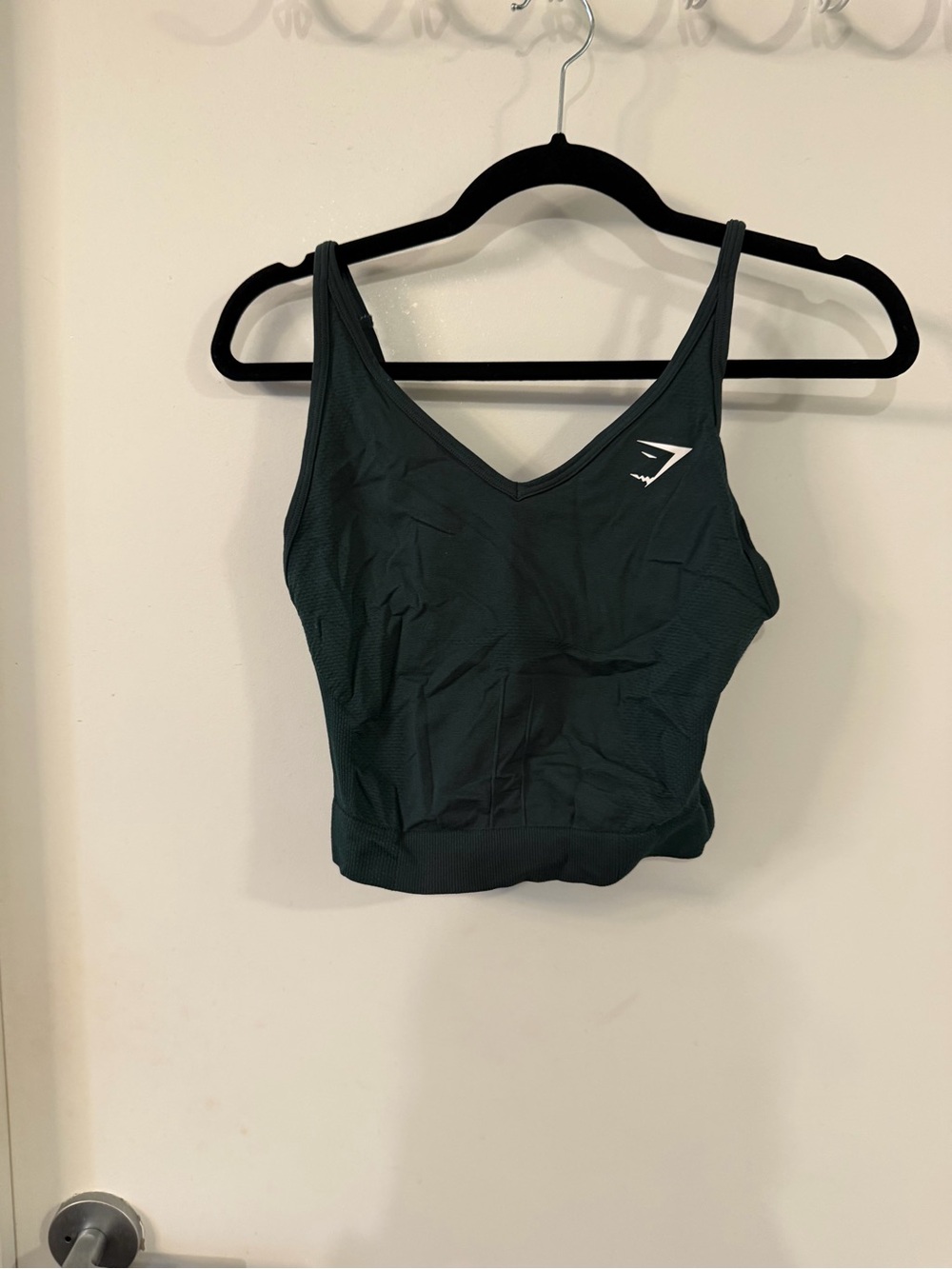 Gymshark Women's Dark Green Vital Seamless Midi Tank Top